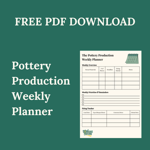 Download: FREE Pottery Production Weekly Planner