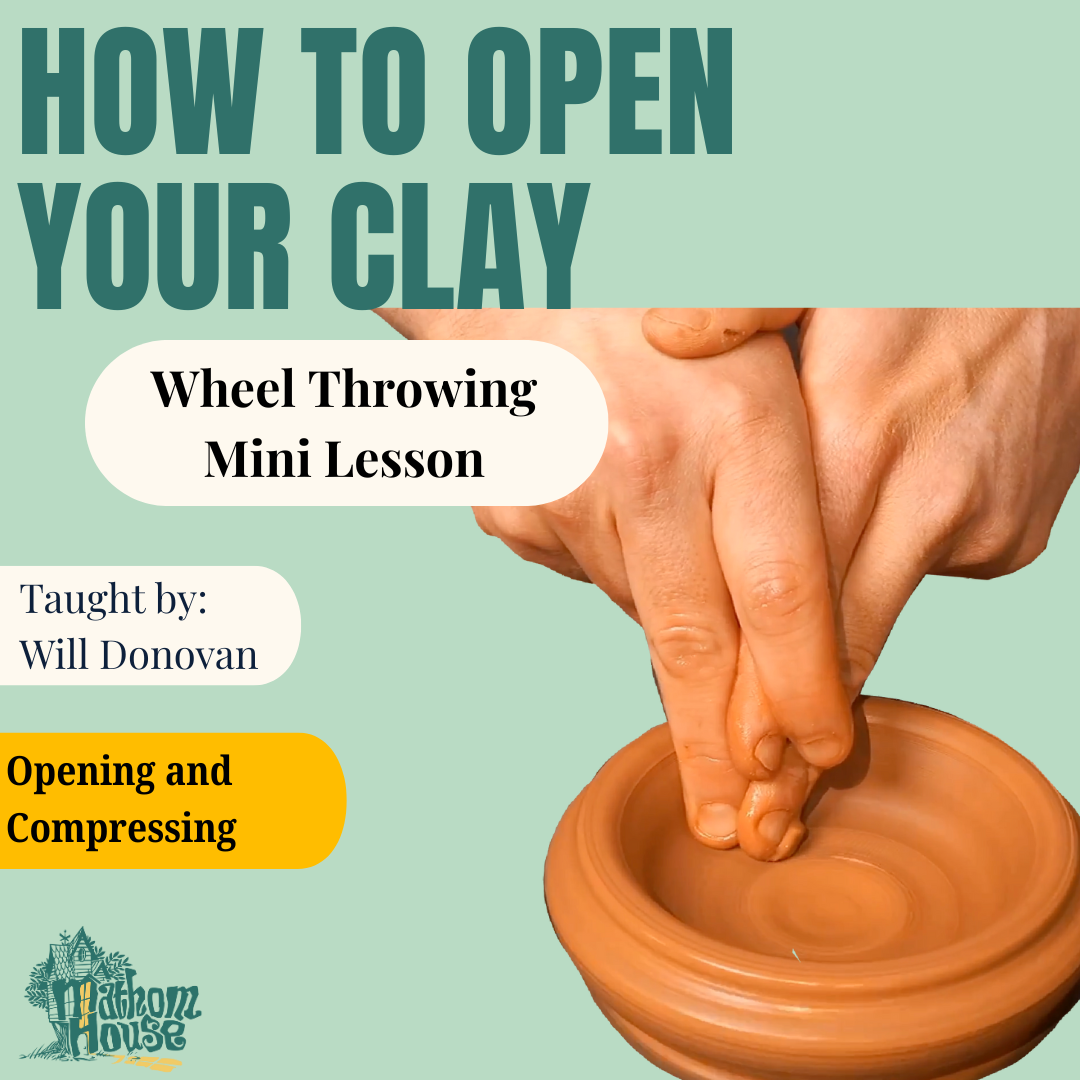 The Principles of Wheel Throwing: Complete 4-Lesson Bundle